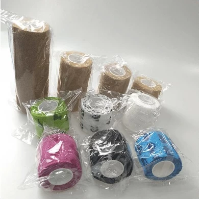 Ly bunte medizinische elastische selbstklebende Bandage