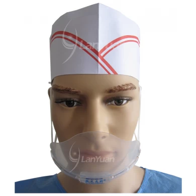 LY-D704 anti-buée Hygiène Transparent Masque en plastique