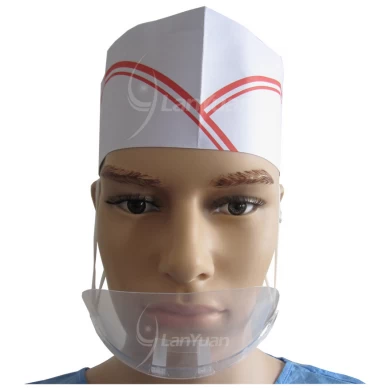 LY-G507 anti-buée Hygiène Transparent Masque en plastique