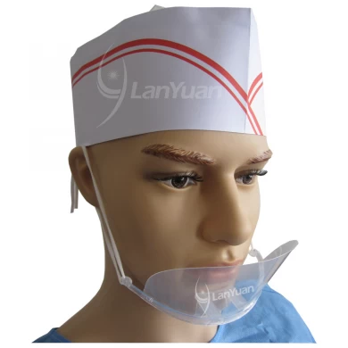 LY-G507 anti-buée Hygiène Transparent Masque en plastique