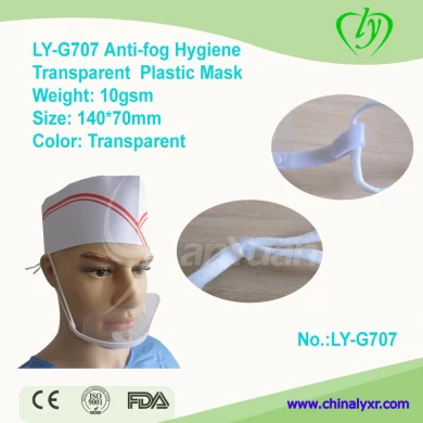 LY-G707-Antibeschlag-Hygiene-transparente Plastikmaske