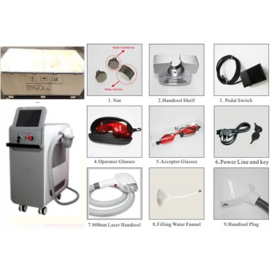 Lanyuan 808nm Laser Hair Removal Using Diode