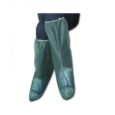Light and Thin Nonwoven Navy Green Boot Cover