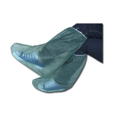 Light and Thin Nonwoven Navy Green Boot Cover