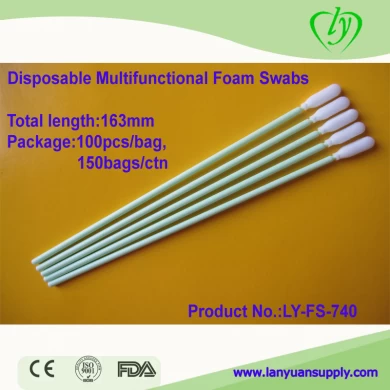 Ly-Fs-740 Disposable Cleanroom Foam Swabs