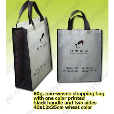Ly Nonwoven Shopping Bag in Green