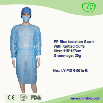 Manufacturer Non-woven Isolation Gown