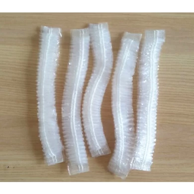 New Style PE Transparent Clip Cap for Bathing