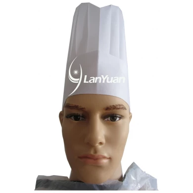 Nonwoven Middlle-round Chef Cap