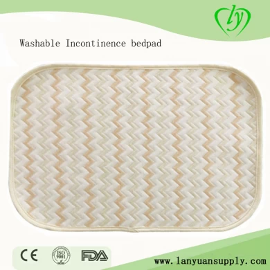OEM Colorful Cotton Washable Absorbent Under Pad