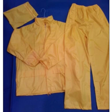 Orange Rain Gear for Hiking for Keep Warm and Resist Water