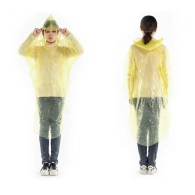PE Disposable raincoat