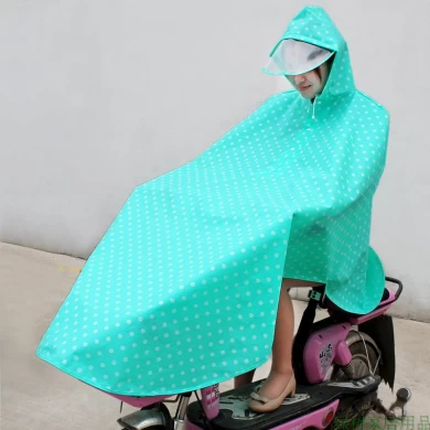 Poncho à bords larges pour bicyclettes et véhicules électriques
