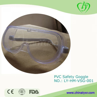 Protective Eyewear PPE PVC Anti-Fog Safety Goggles Glasses