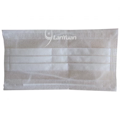 Pure White Head Hanging Nonwoven Face Mask