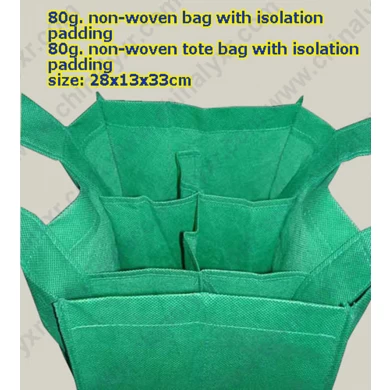 Bolsas reutilizables usadas para ir de compras, promoción de ventas