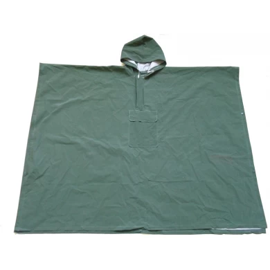 Réutilisable Unicolor Raincoat Robe Snap bouton