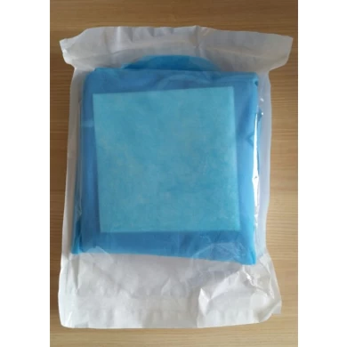 SMS Sterile Surgical Gown Reinforced Drape With Two Towels