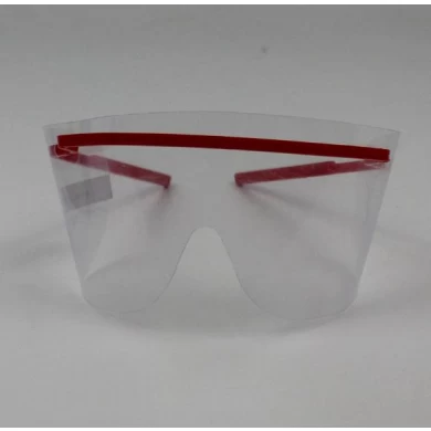 Seguridad Borrar vidrios de ojos desechables Eyewear Daily Protective Anti-Niebla CE Salpicaduras Protección