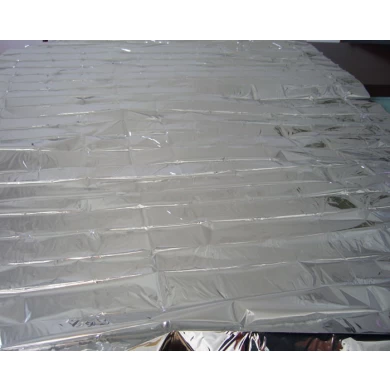 Silver Waterproof Portable Emergency Blanket