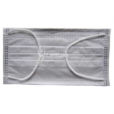 Single-Piece Package Black and White Small Checked Pattern Face Mask