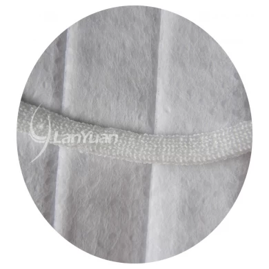 Single-Piece Package Gray and White Small Checked Pattern Face Mask
