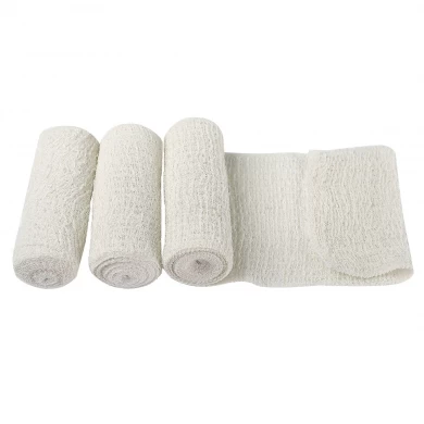 Skin Color Medical Elastic Crepe Bandage with Clips