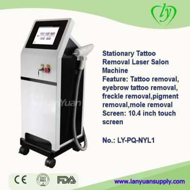 Stationary Tattoo Removal Laser Salon Machine