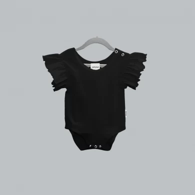 Supplier Baby romper with snaps neck