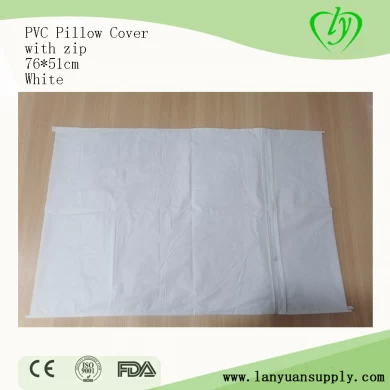 Supply Cushion Plastic Cover PVC Pillowcase with Zip