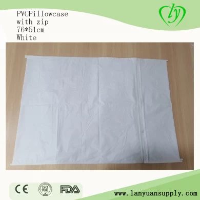 Supply Cushion Plastic Cover PVC Pillowcase with Zip