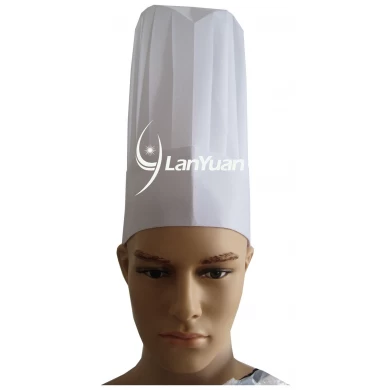 Top-Round Vlies Chef Kochmütze
