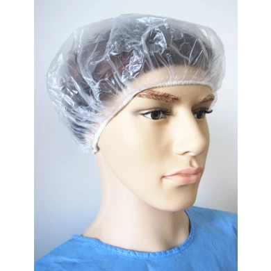 Transparent Normal Shower Cap for Hair Dressing