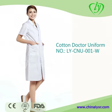 Coton Blanc / Polyester Coton Docteur Uniforme