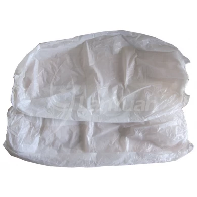 White Disposable Machine-Made PE Sleeve Cover