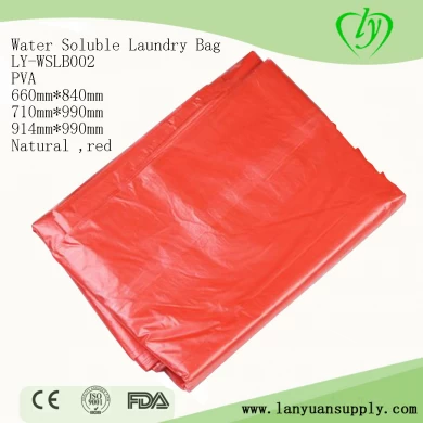 Wholesaler Red Water Soluble Laundry Bag