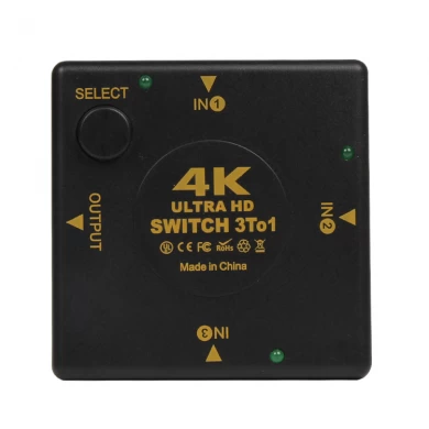 3 en 1 3-puerto HDMI Switcher