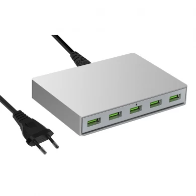 5 Ports QC3.0 USB Netzteil für 60 Watt T-Tip MacBook