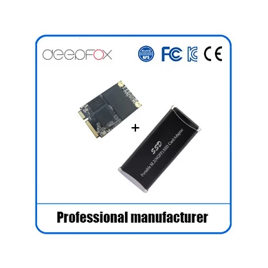 Deepfox SSD mSATA 128GB SSD жесткий диск с футляром для планшетных ПК / Ultra Books
