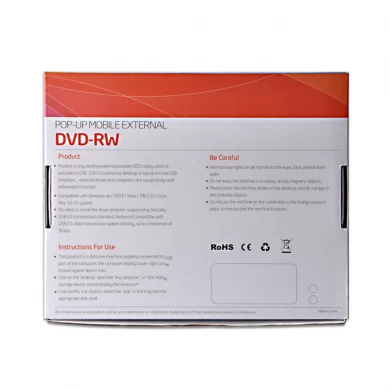 ECD012-su External 12.7 mm DVDRW/Combo/CDROM Gehäuse