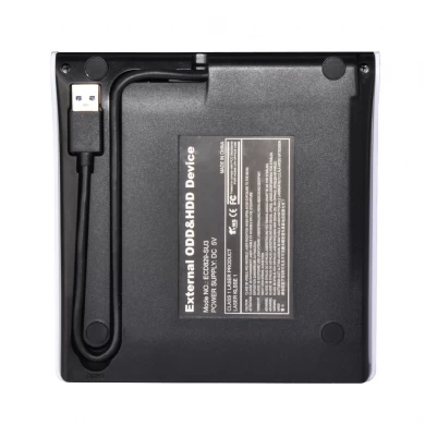 ECD829-SU3 USB 3,0 SATA externes DVD-Gehäuse