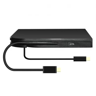 ECD916-C USB Type-C  TO  SATA  9.5mm SATA External DVD RW Enclosure