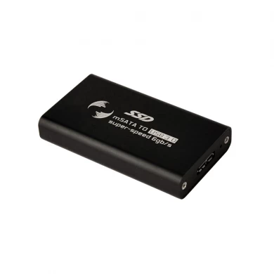 ES-MSATA (noir) 2.5 pouces SATA HDD Enclosure