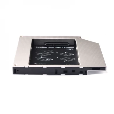 HD1204-SS 12.7 mm universale 2 ° HDD Caddy