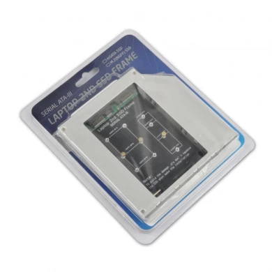 HD1206-MN 2nd HDD Caddy mit mSATA SSD-Karte und NGFF SSD-Karte