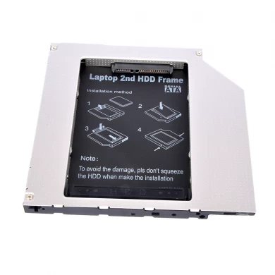 HD9001-SS 9mm SATA 2. Festplatte Caddy Eingebauter Schraubendreher