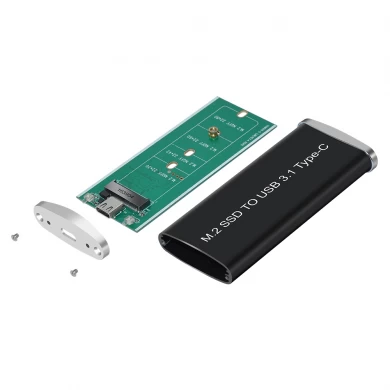 HUM005-C    Portable mini M.2 SSD Card To Type-C HDD Adapter