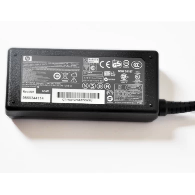 Laptop AC Adapter for HP 18.5V 3.5A 65W 4.8X1.7mm yellow