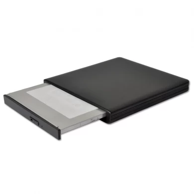 ODP1202-SU3 USB 3,0 12.7 mm Aluminiumlegierung externes DVD-Gehäuse (schwarz)