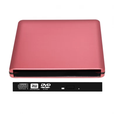 ODPS1203-C Pop-up 12.7mm USB3.0 to Type-C External Optical Drive Enclosure(Pink)
